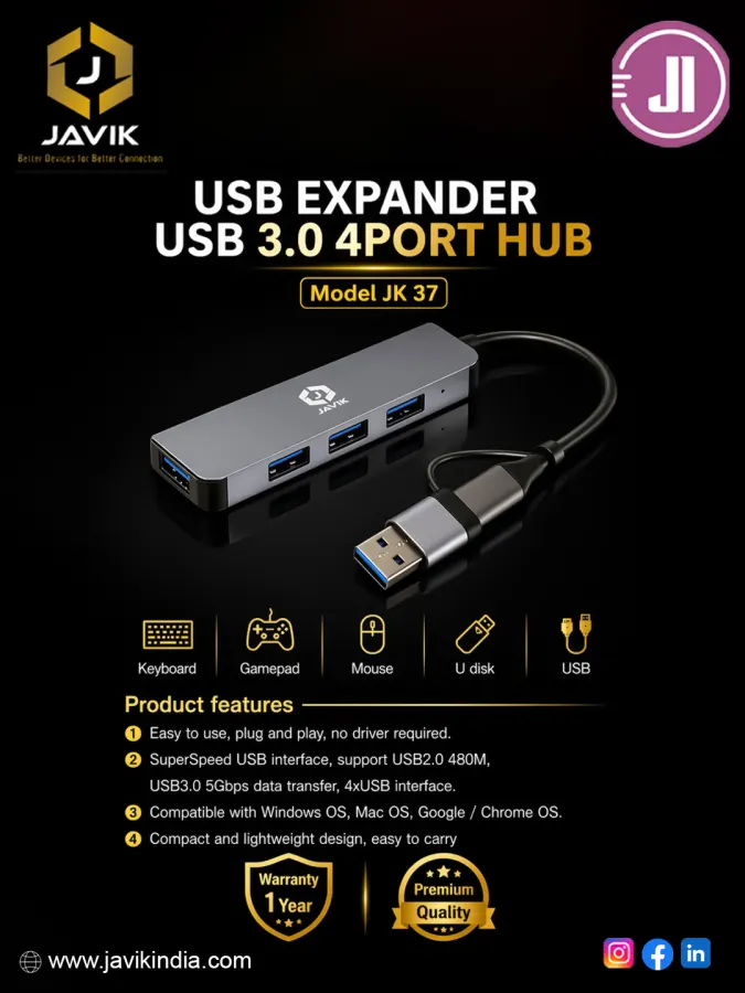Javik USB Expander 3.0