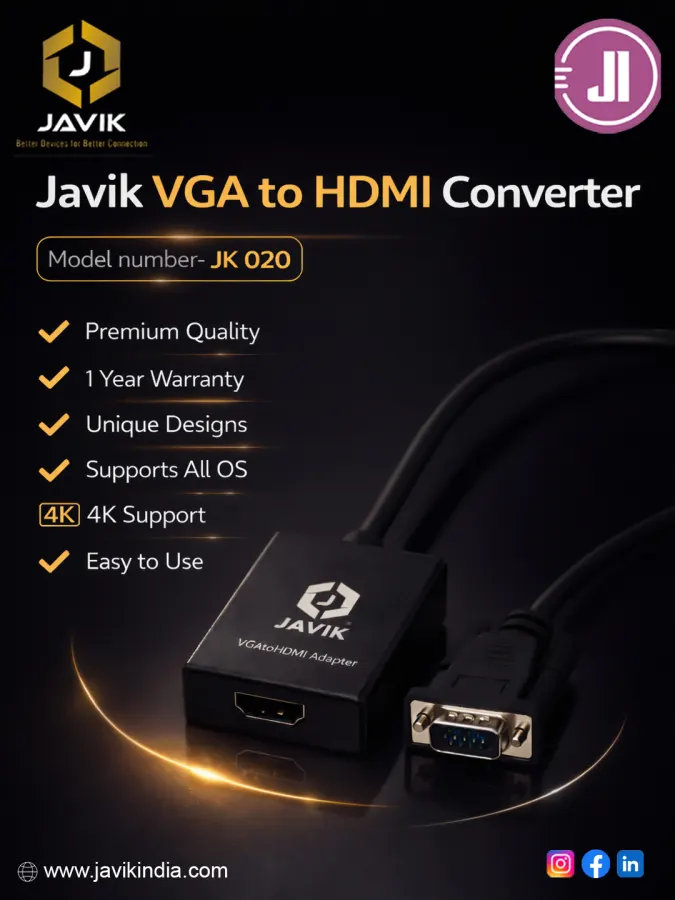 Javik VGA to HDMI Converter